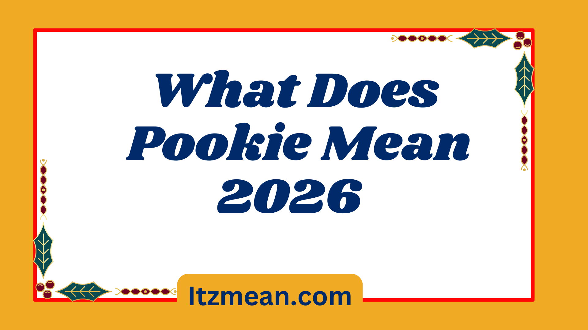 Pookie Mean2026