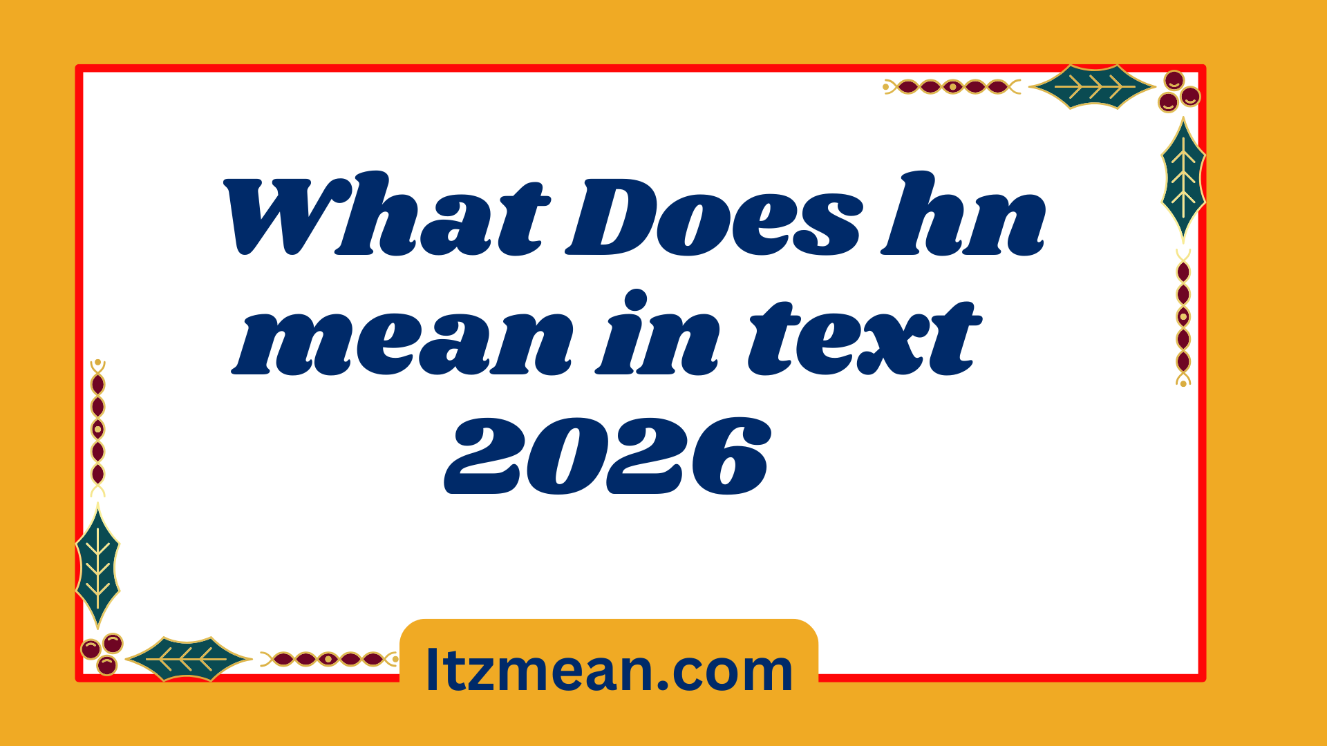 hn mean2026